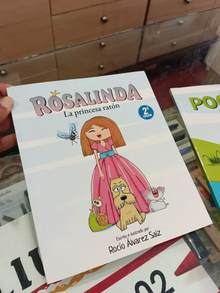 Portada del cuento "Rosalinda la princesa ratón"